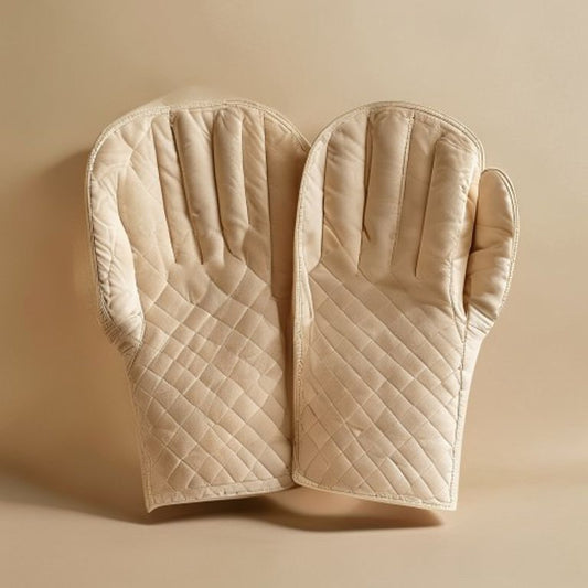 Gesteppte Ofenhandschuhe (Paar)